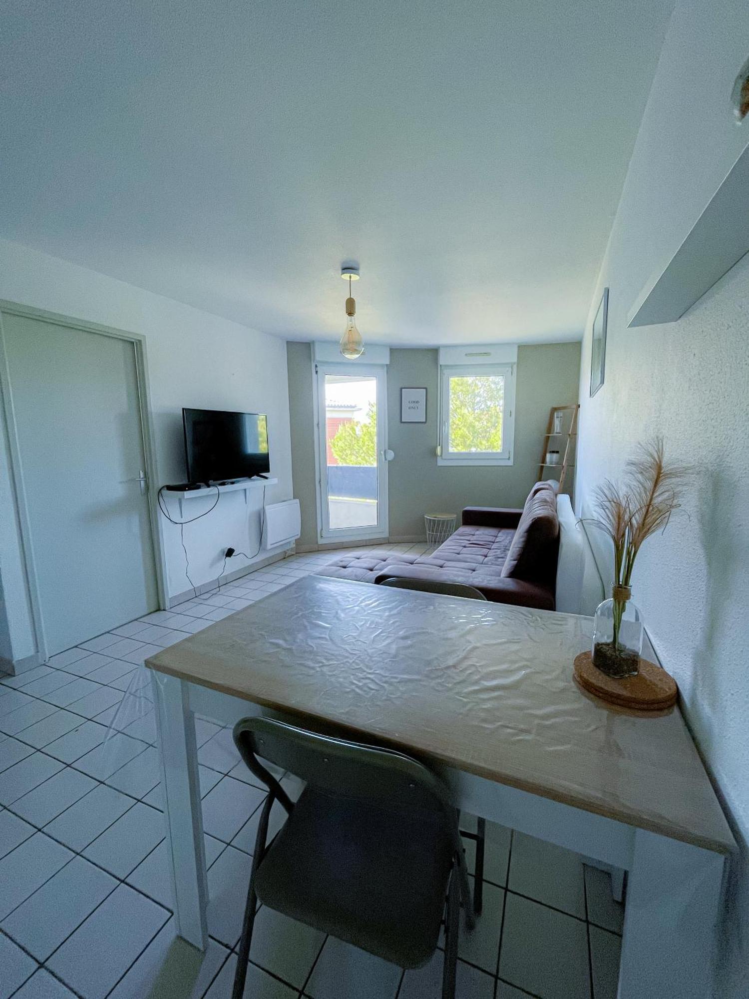 Le Laurier - Cosi - Wifi - Parking - Balcon Apartment Saint-Orens-de-Gameville Luaran gambar